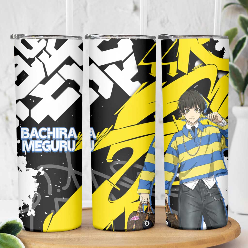 Bachira Meguru Blue Lock Skinny Tumbler Graffiti Street Anime Style