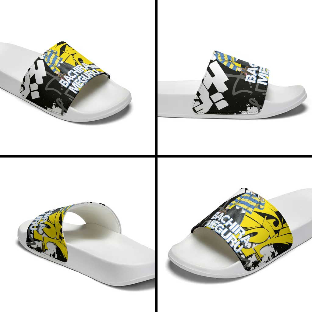 Bachira Meguru Blue Lock Slide Sandals Graffiti Street Anime Style