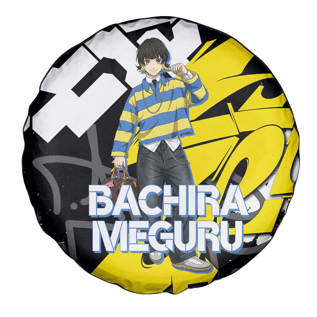 Bachira Meguru Blue Lock Spare Tire Cover Graffiti Street Anime Style