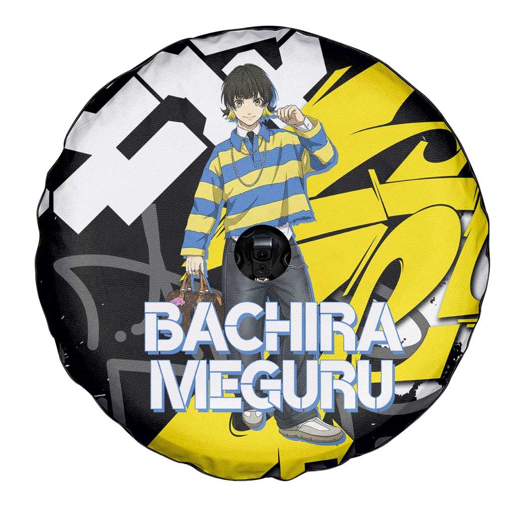 Bachira Meguru Blue Lock Spare Tire Cover Graffiti Street Anime Style