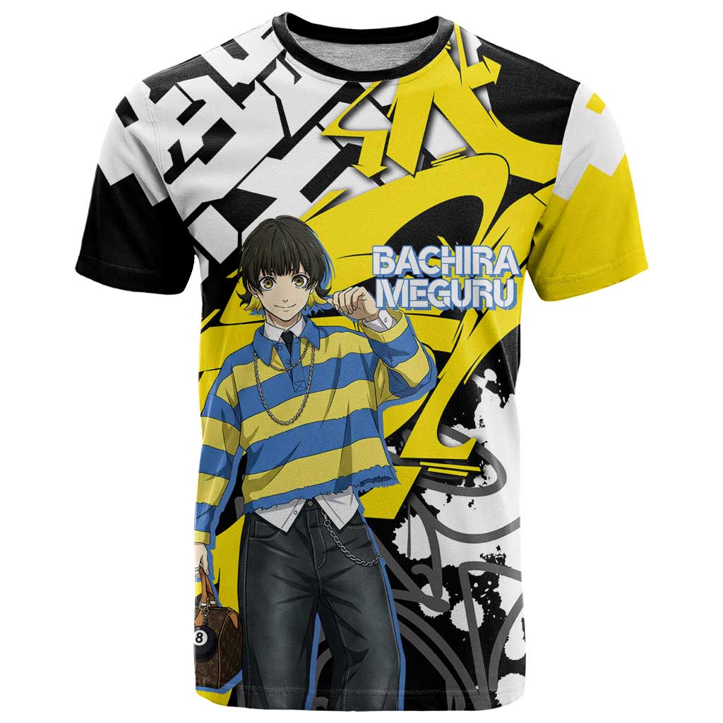 Bachira Meguru Blue Lock T Shirt Graffiti Street Anime Style