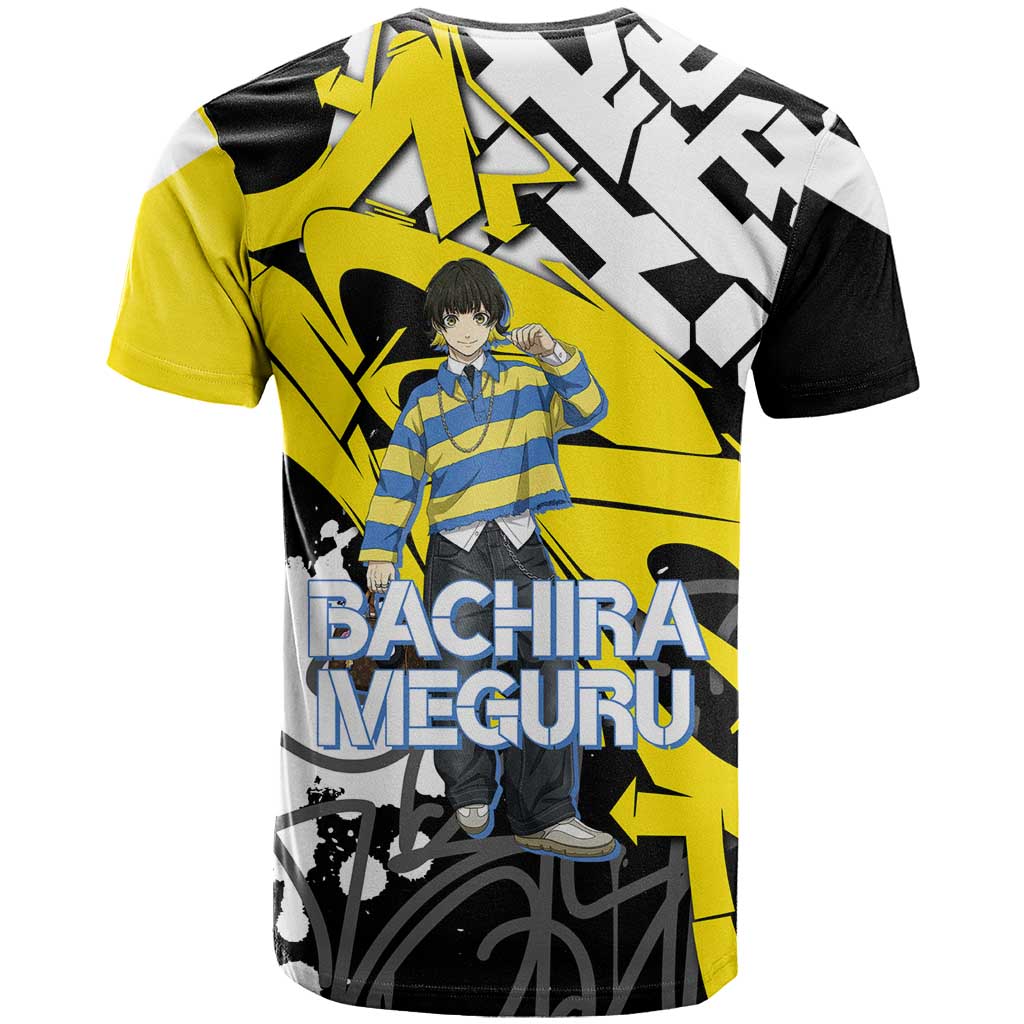 Bachira Meguru Blue Lock T Shirt Graffiti Street Anime Style