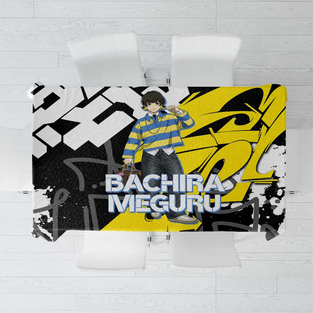 Bachira Meguru Blue Lock Tablecloth Graffiti Street Anime Style