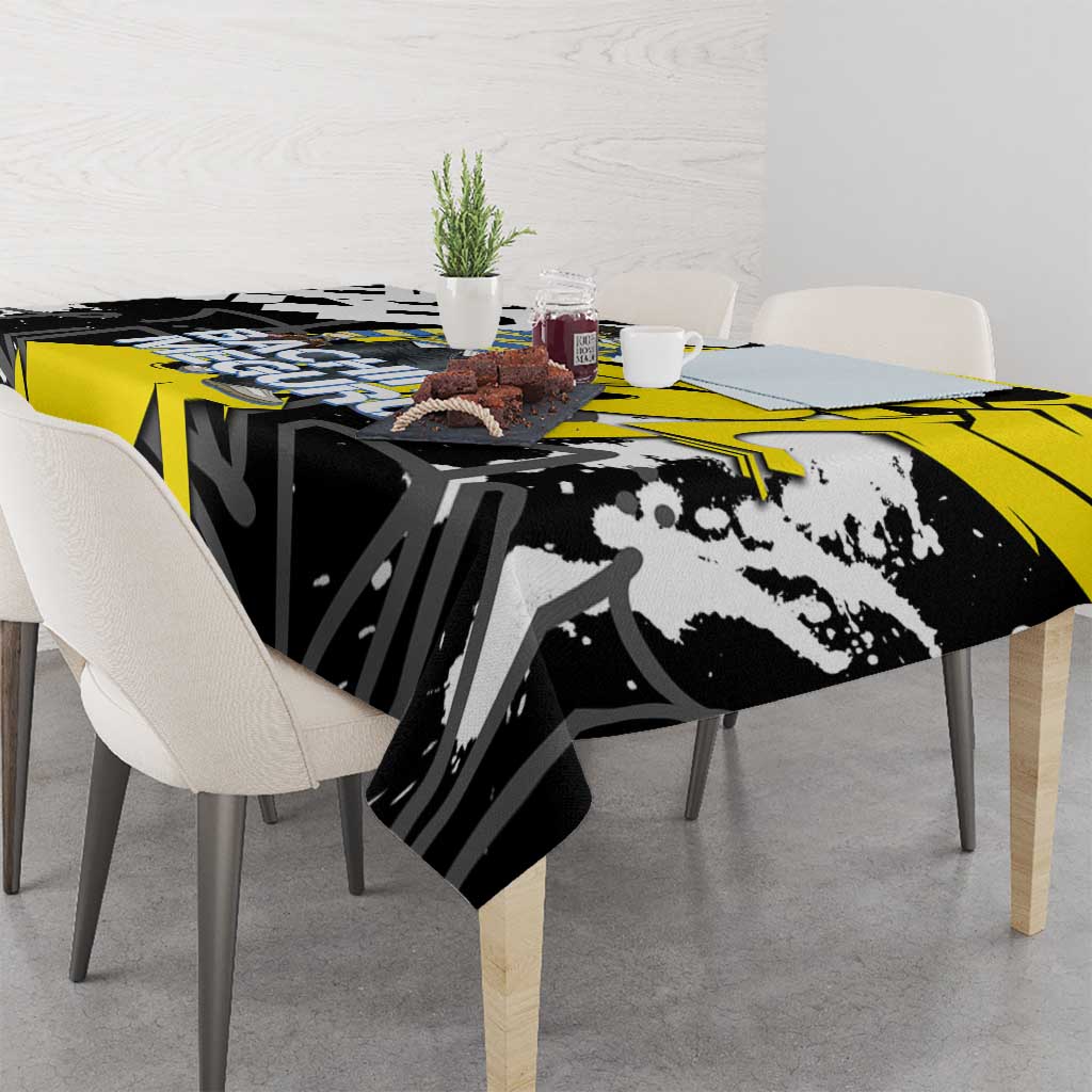 Bachira Meguru Blue Lock Tablecloth Graffiti Street Anime Style