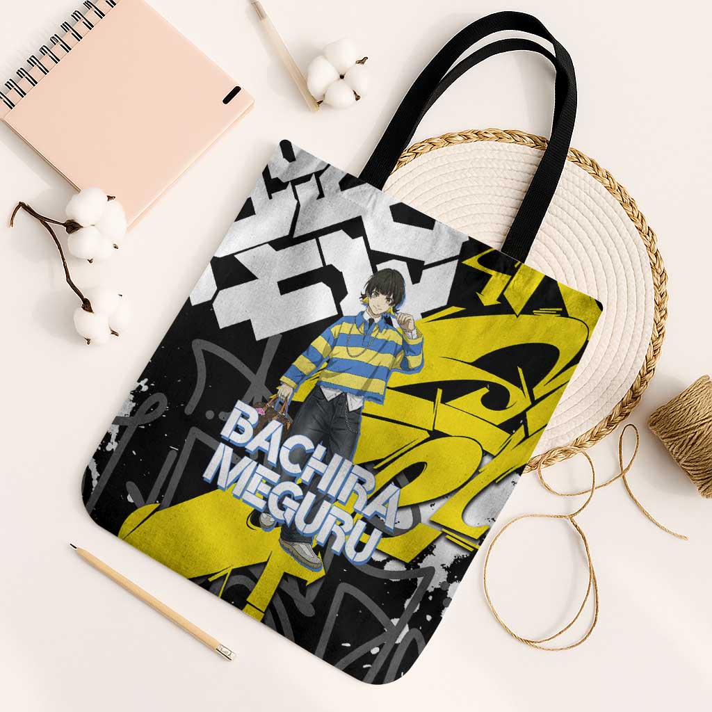 Bachira Meguru Blue Lock Tote Bag Graffiti Street Anime Style