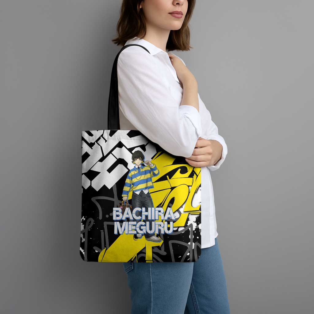 Bachira Meguru Blue Lock Tote Bag Graffiti Street Anime Style