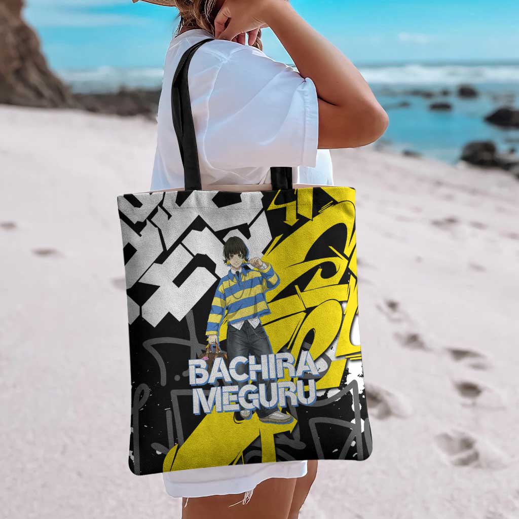 Bachira Meguru Blue Lock Tote Bag Graffiti Street Anime Style