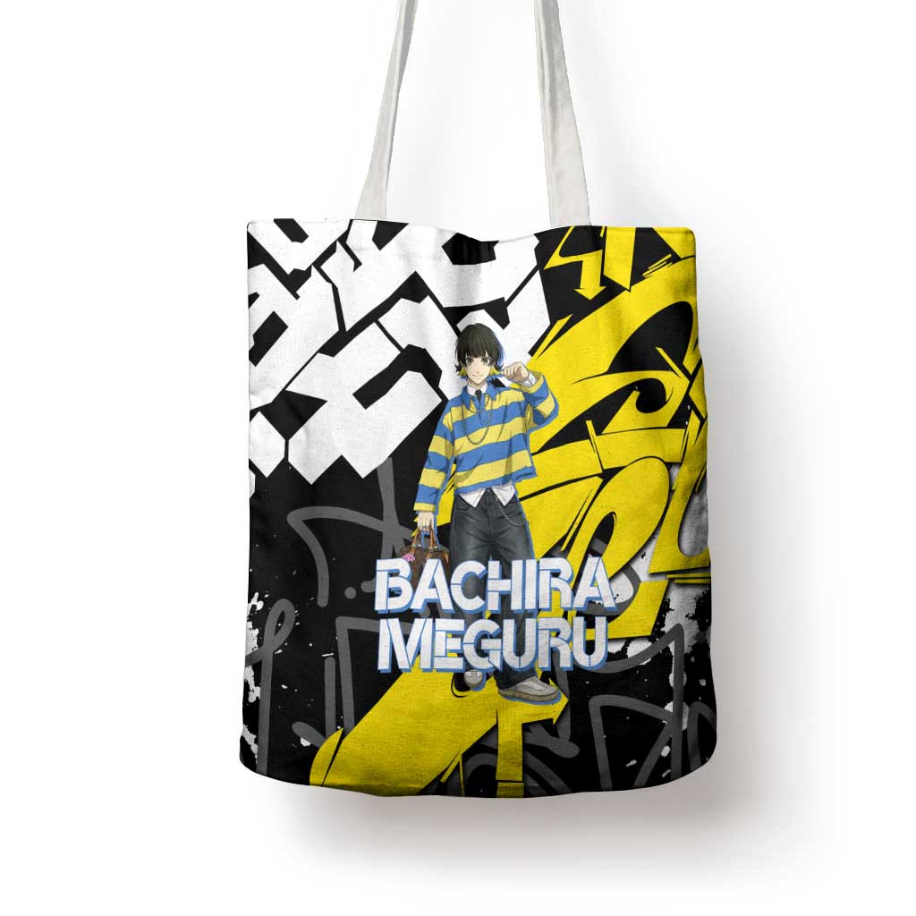 Bachira Meguru Blue Lock Tote Bag Graffiti Street Anime Style