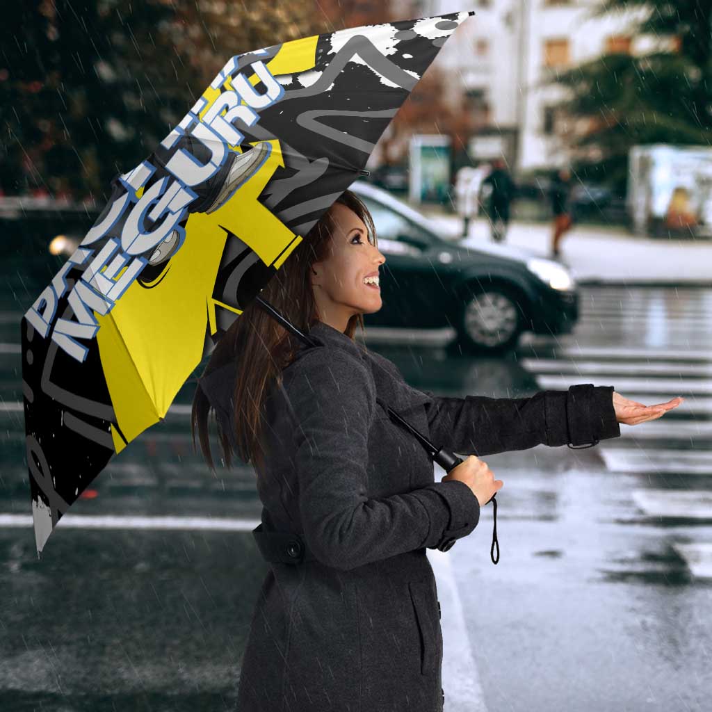 Bachira Meguru Blue Lock Umbrella Graffiti Street Anime Style