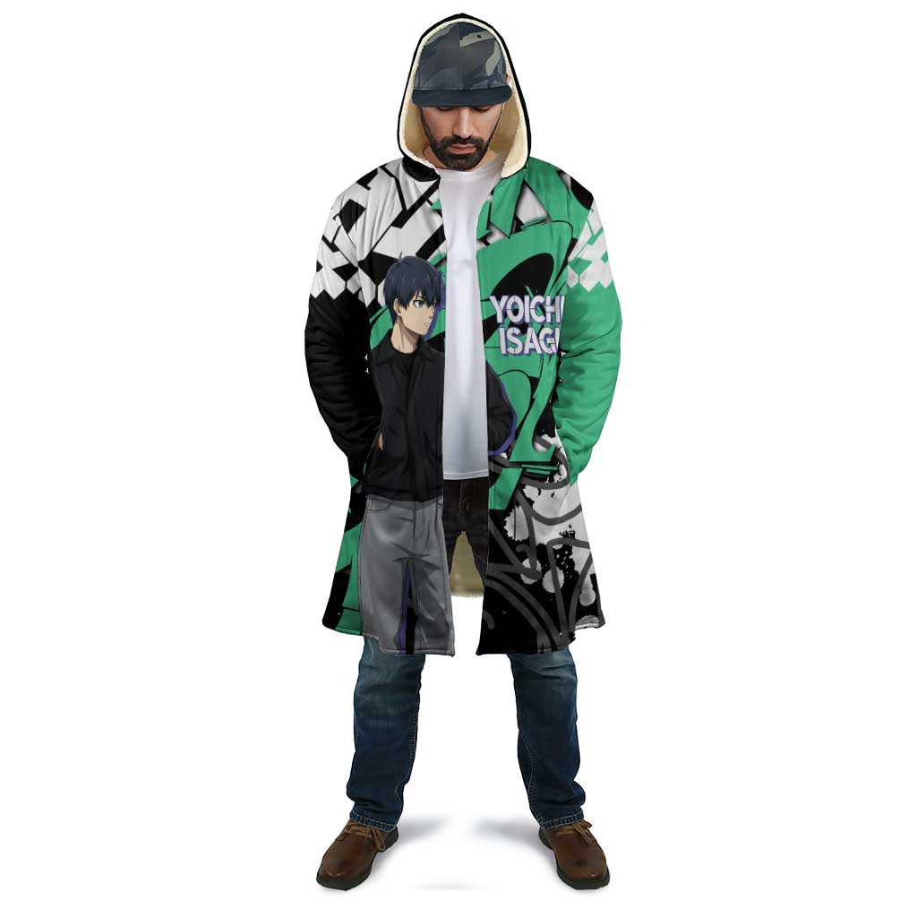 Yoichi Isagi Blue Lock Cloak Green Graffiti Anime Aesthetic
