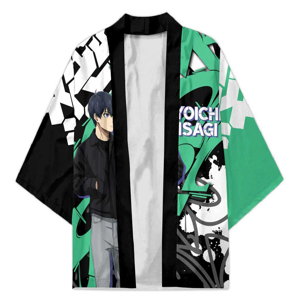 Yoichi Isagi Blue Lock Kimono Green Graffiti Anime Aesthetic