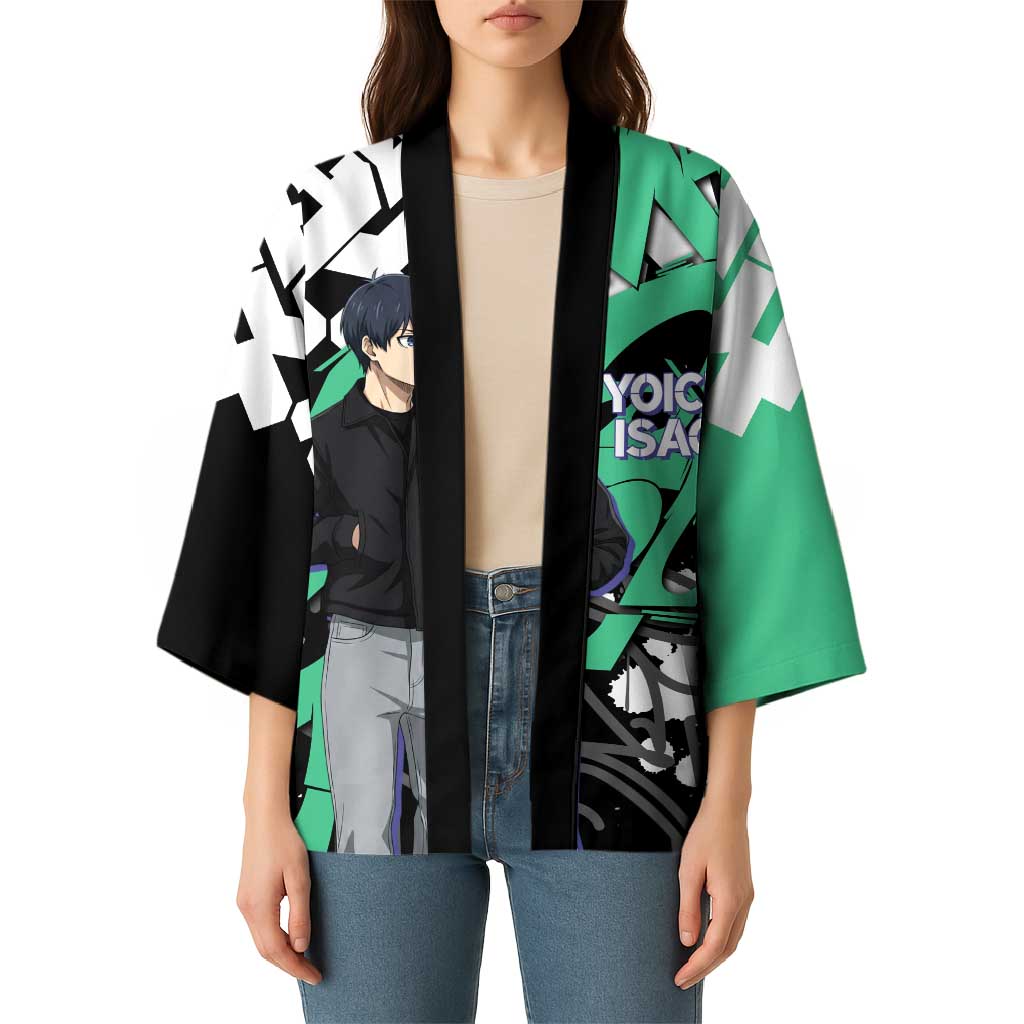 Yoichi Isagi Blue Lock Kimono Green Graffiti Anime Aesthetic