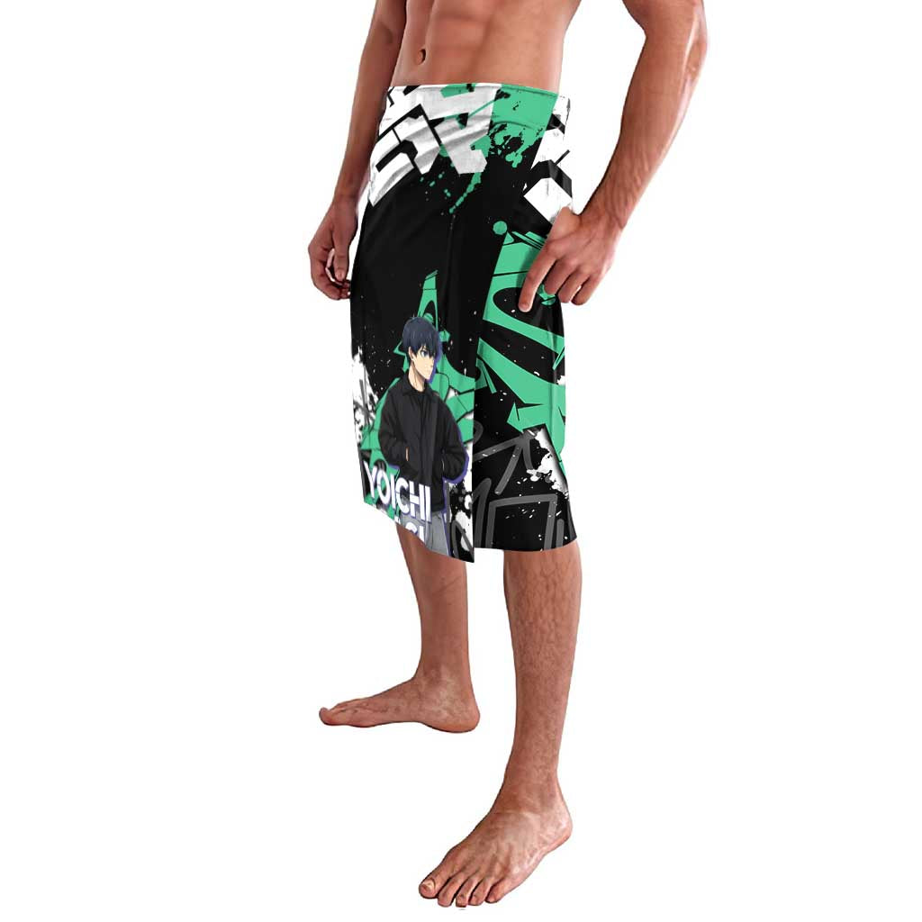 Yoichi Isagi Blue Lock Lavalava Green Graffiti Anime Aesthetic