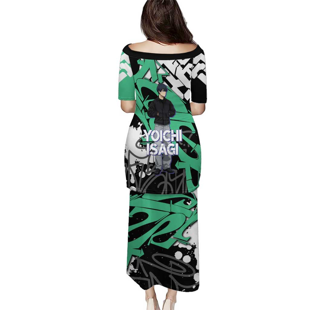Yoichi Isagi Blue Lock Puletasi Green Graffiti Anime Aesthetic
