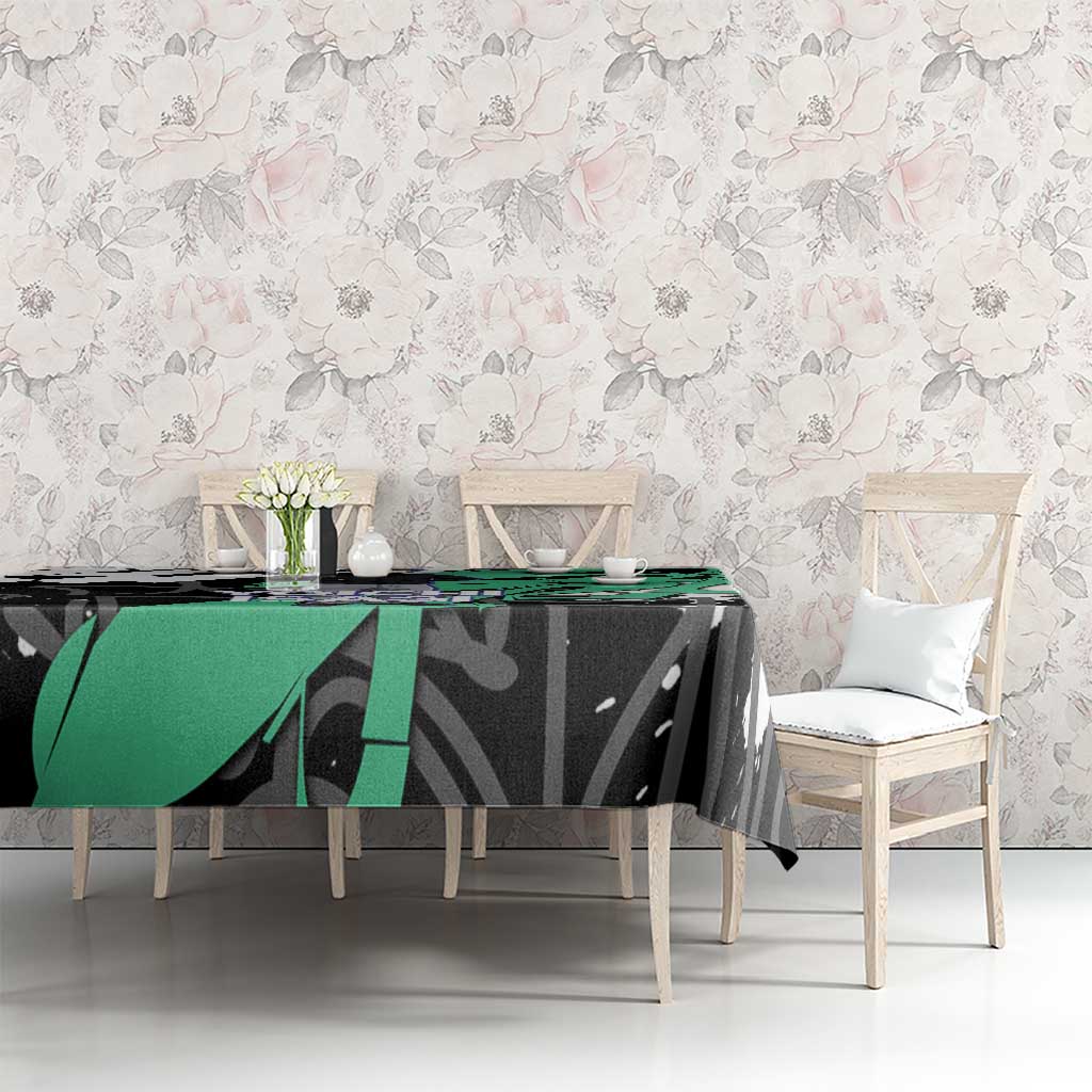 Yoichi Isagi Blue Lock Tablecloth Green Graffiti Anime Aesthetic