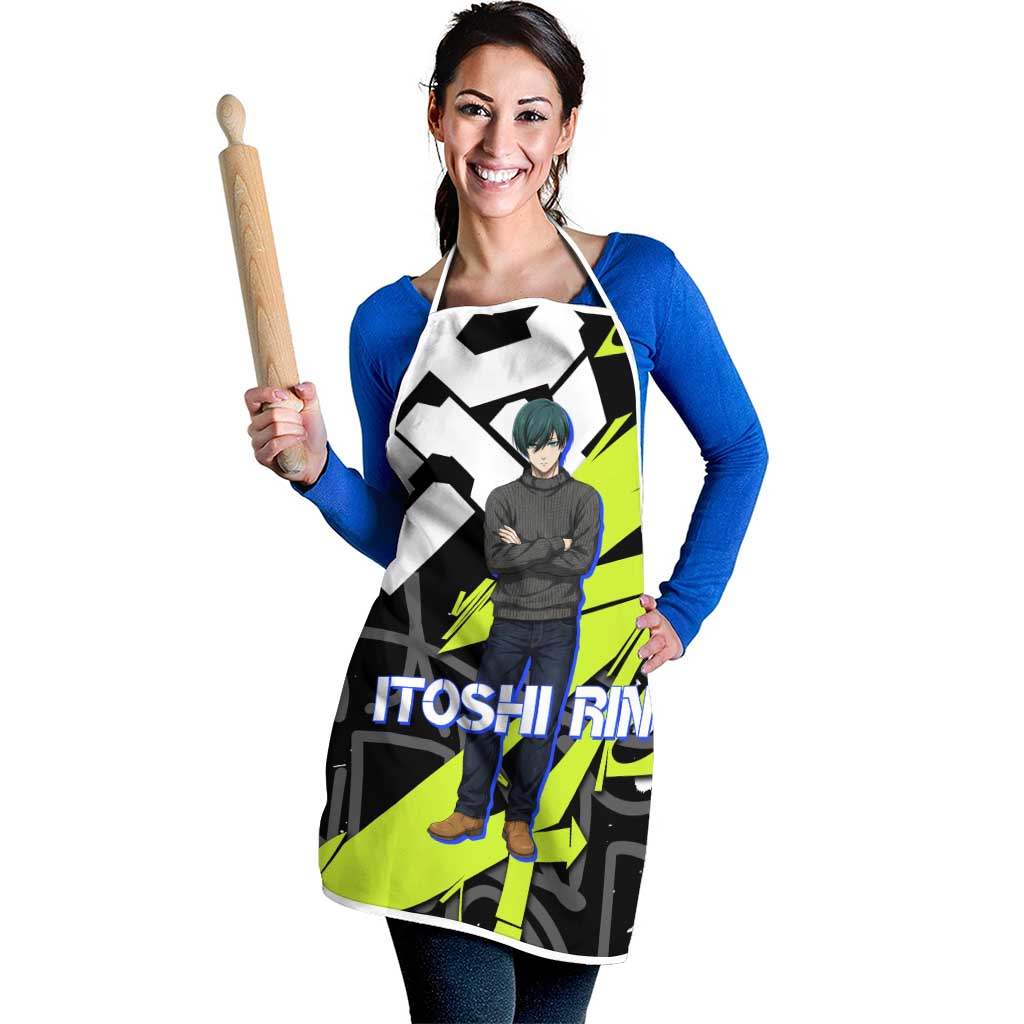 Itoshi Rin Blue Lock Apron Urban Graffiti Street Art Style