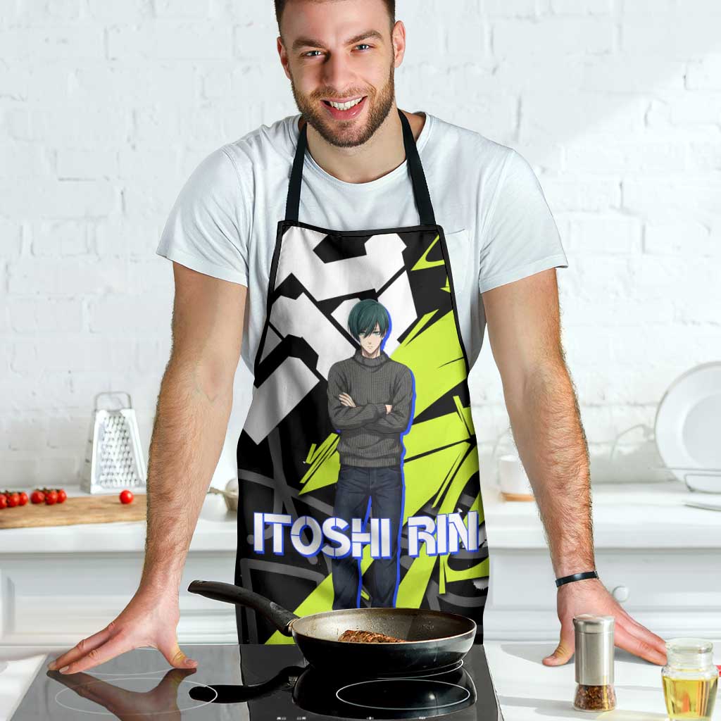 Itoshi Rin Blue Lock Apron Urban Graffiti Street Art Style
