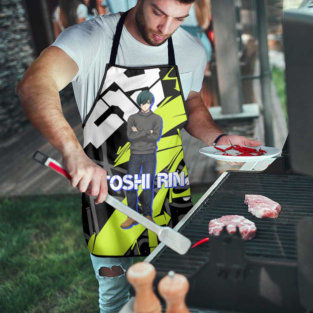 Itoshi Rin Blue Lock Apron Urban Graffiti Street Art Style