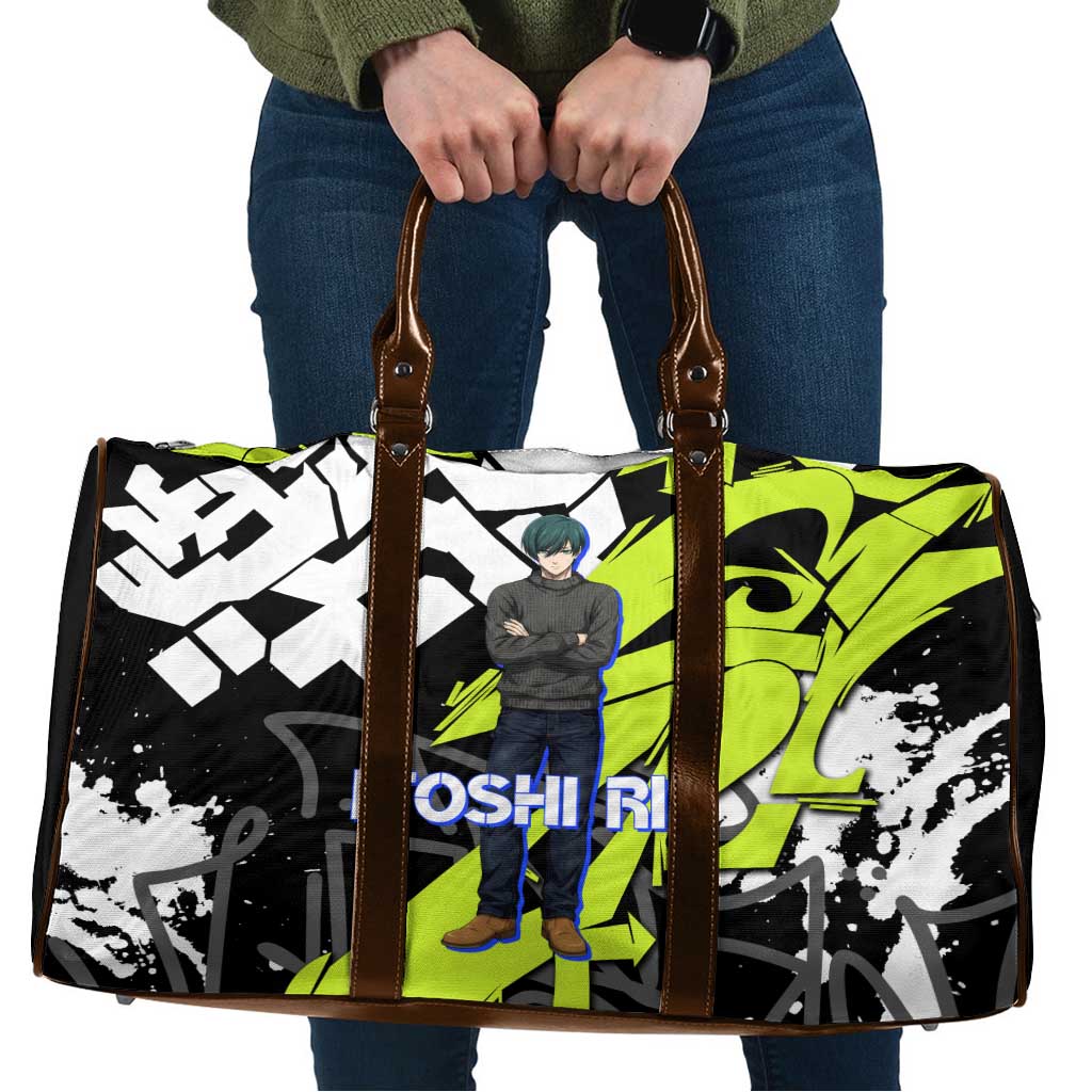 Itoshi Rin Blue Lock Travel Bag Urban Graffiti Street Art Style