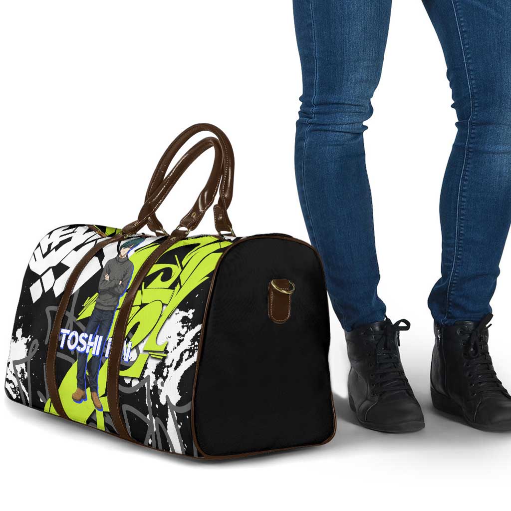 Itoshi Rin Blue Lock Travel Bag Urban Graffiti Street Art Style