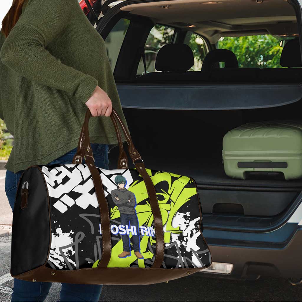 Itoshi Rin Blue Lock Travel Bag Urban Graffiti Street Art Style