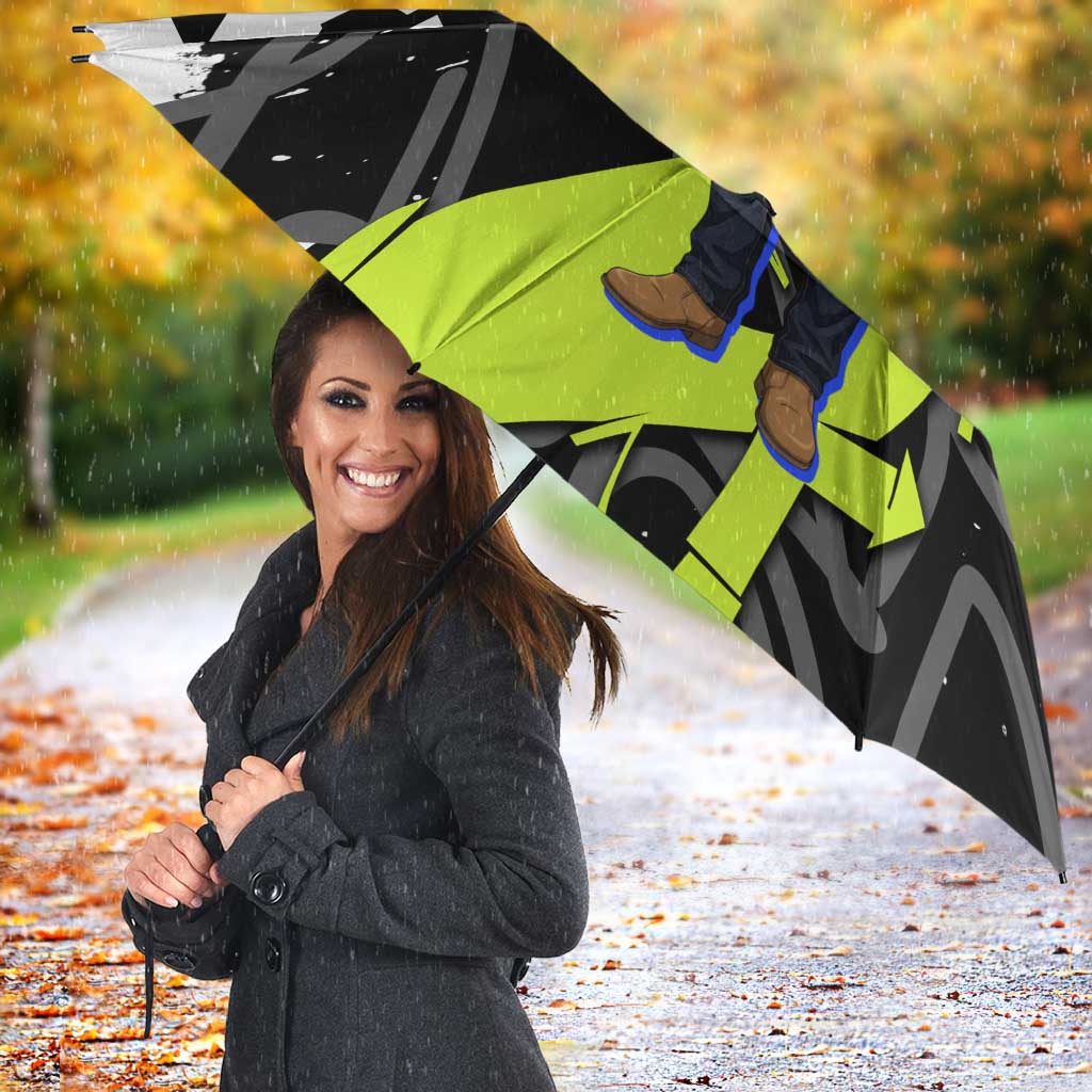 Itoshi Rin Blue Lock Umbrella Urban Graffiti Street Art Style