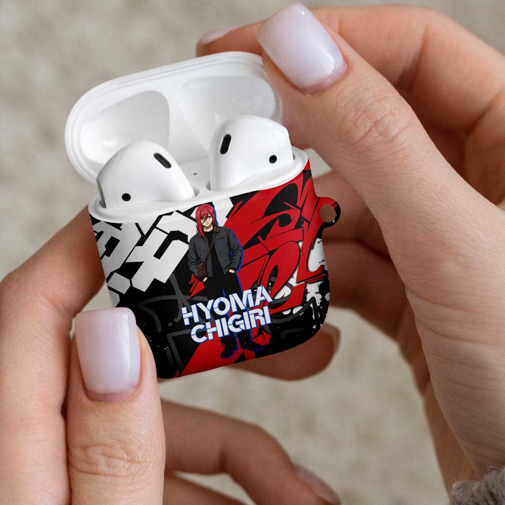 Hyoma Chigiri Blue Lock AirPods Case Urban Graffiti Street Art Style