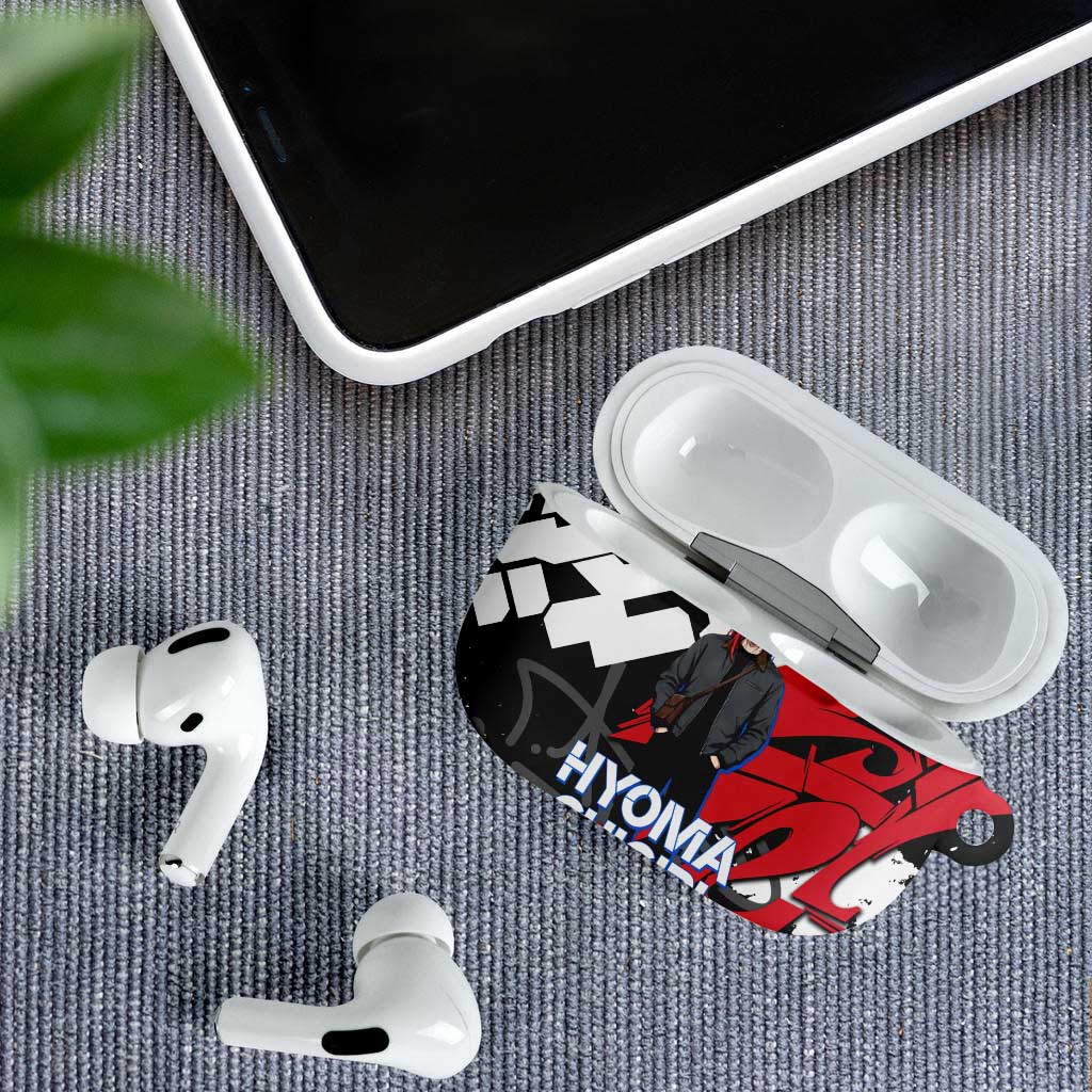 Hyoma Chigiri Blue Lock AirPods Case Urban Graffiti Street Art Style
