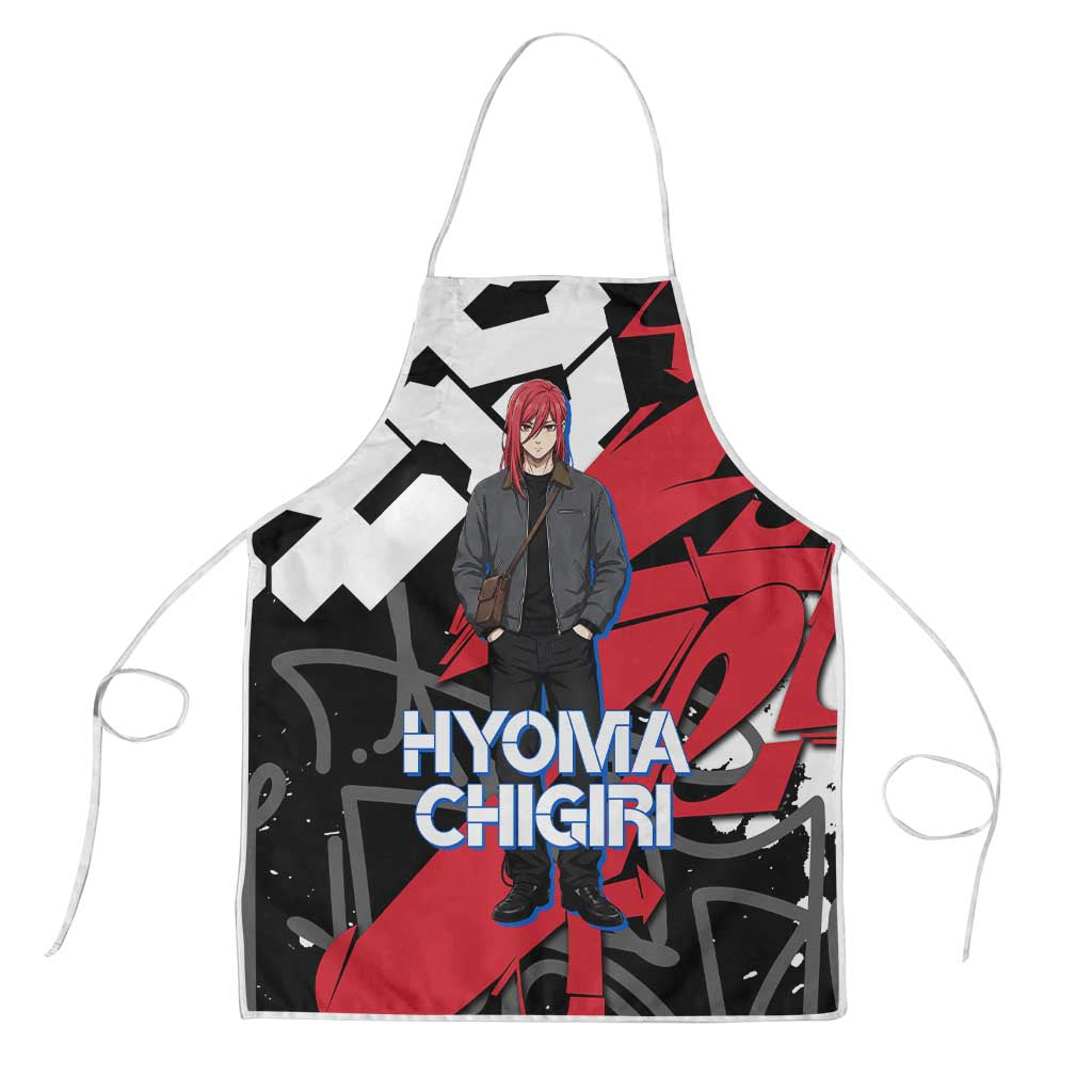 Hyoma Chigiri Blue Lock Apron Urban Graffiti Street Art Style