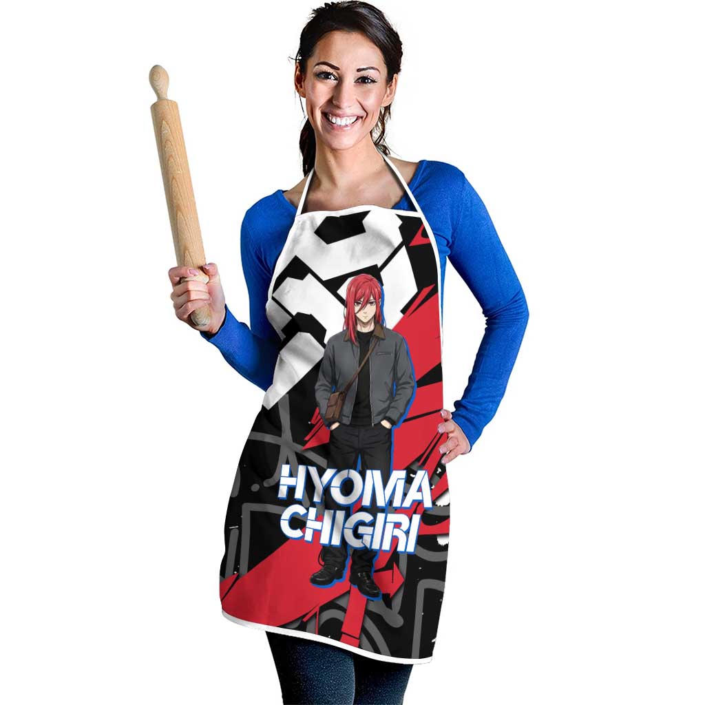 Hyoma Chigiri Blue Lock Apron Urban Graffiti Street Art Style