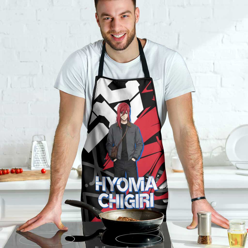 Hyoma Chigiri Blue Lock Apron Urban Graffiti Street Art Style