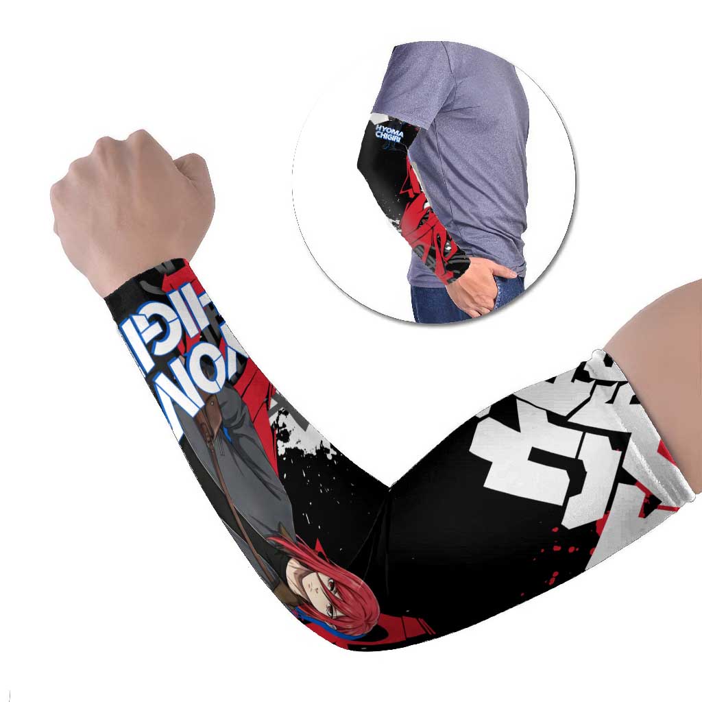 Hyoma Chigiri Blue Lock Arm Sleeves Urban Graffiti Street Art Style