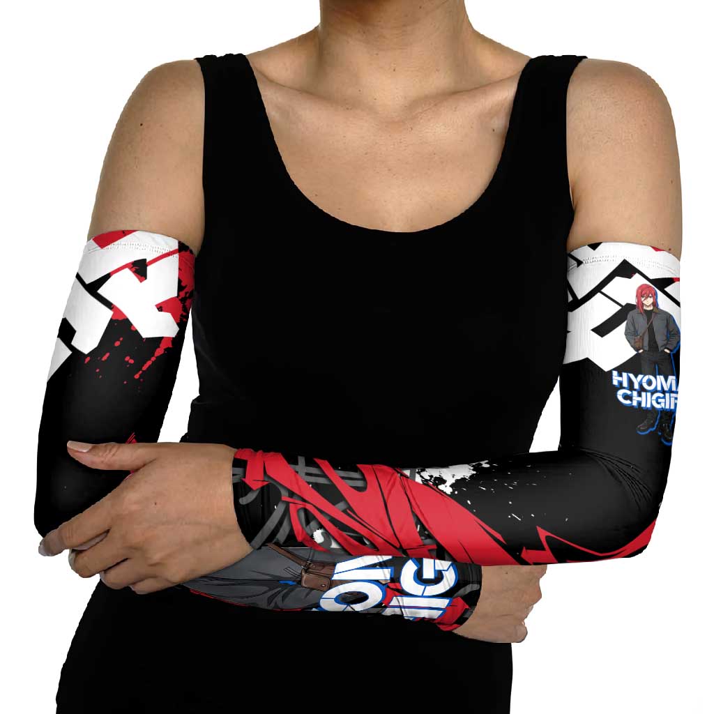 Hyoma Chigiri Blue Lock Arm Sleeves Urban Graffiti Street Art Style