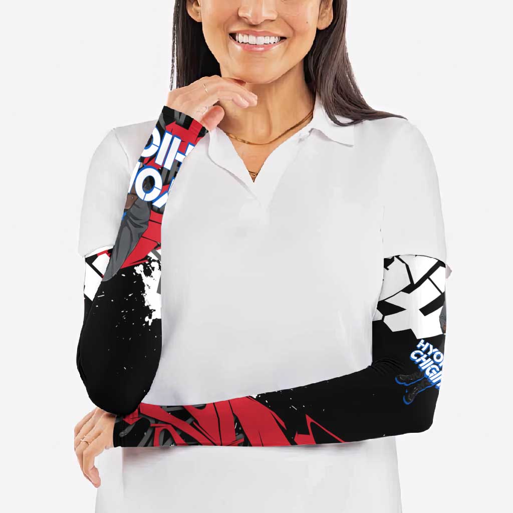 Hyoma Chigiri Blue Lock Arm Sleeves Urban Graffiti Street Art Style