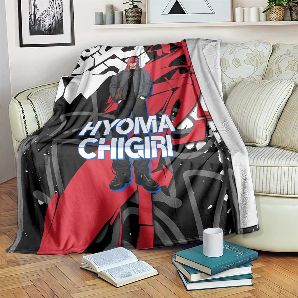 Hyoma Chigiri Blue Lock Blanket Urban Graffiti Street Art Style