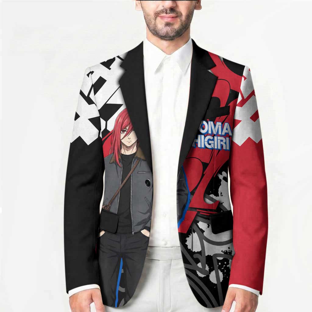 Hyoma Chigiri Blue Lock Blazer Urban Graffiti Street Art Style