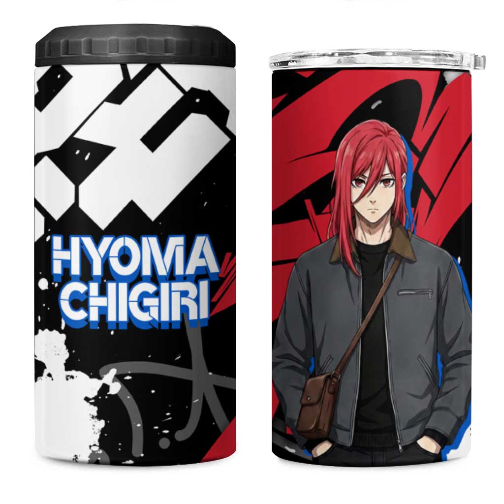 Hyoma Chigiri Blue Lock 4 in 1 Can Cooler Tumbler Urban Graffiti Street Art Style