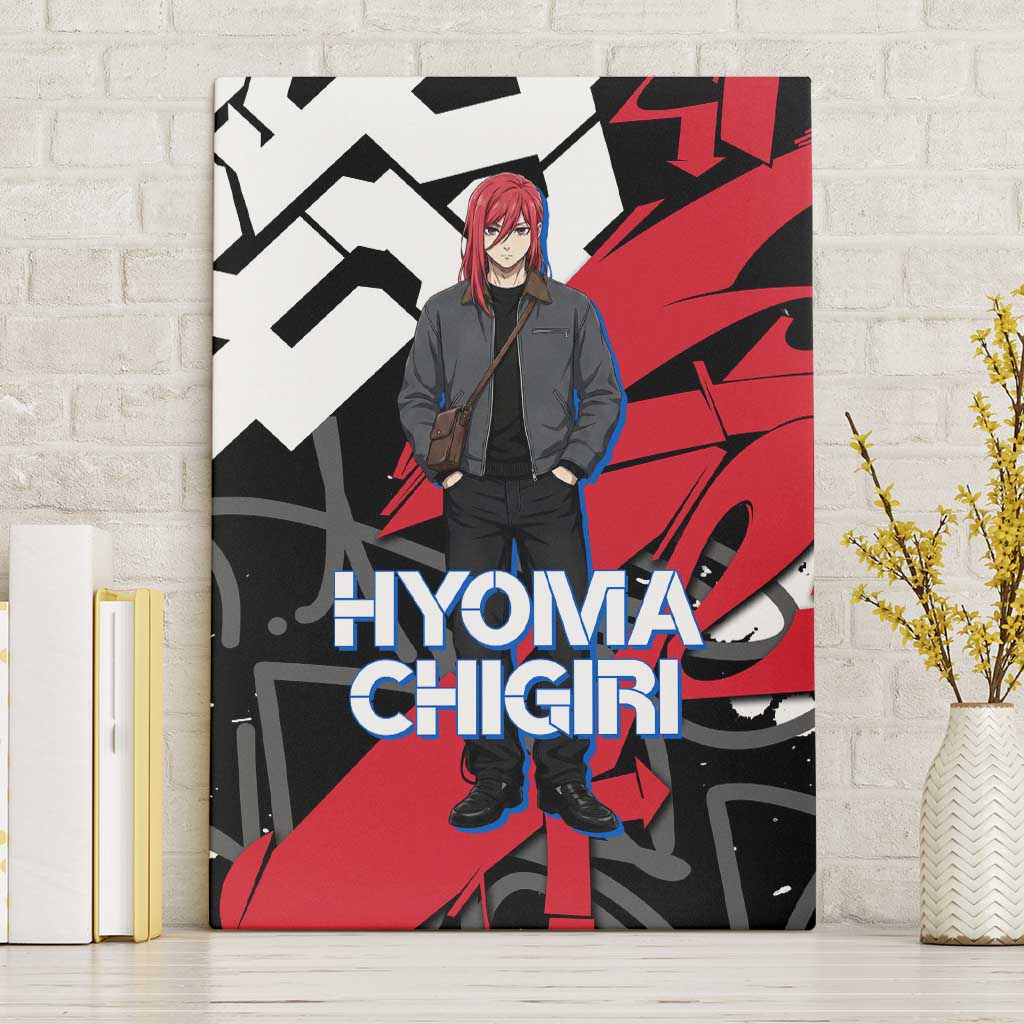Hyoma Chigiri Blue Lock Canvas Wall Art Urban Graffiti Street Art Style