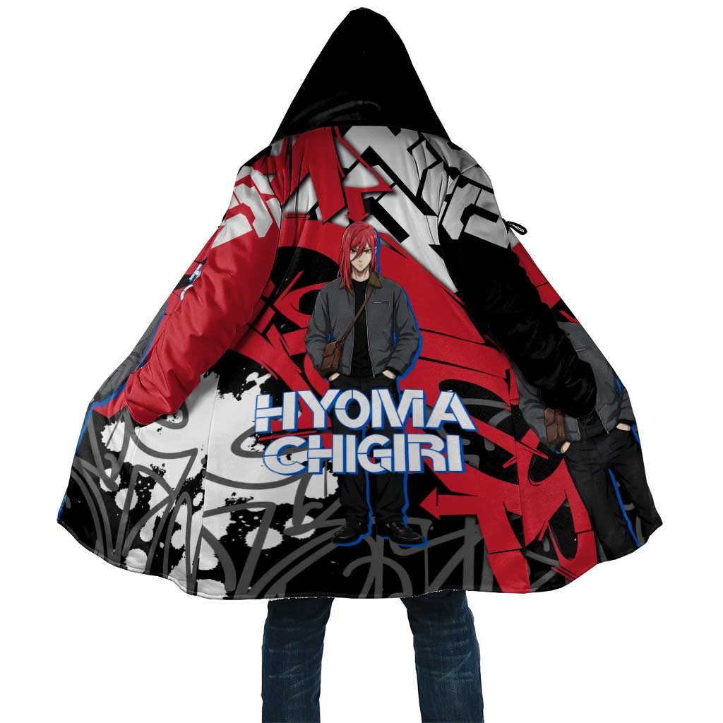 Hyoma Chigiri Blue Lock Cloak Urban Graffiti Street Art Style
