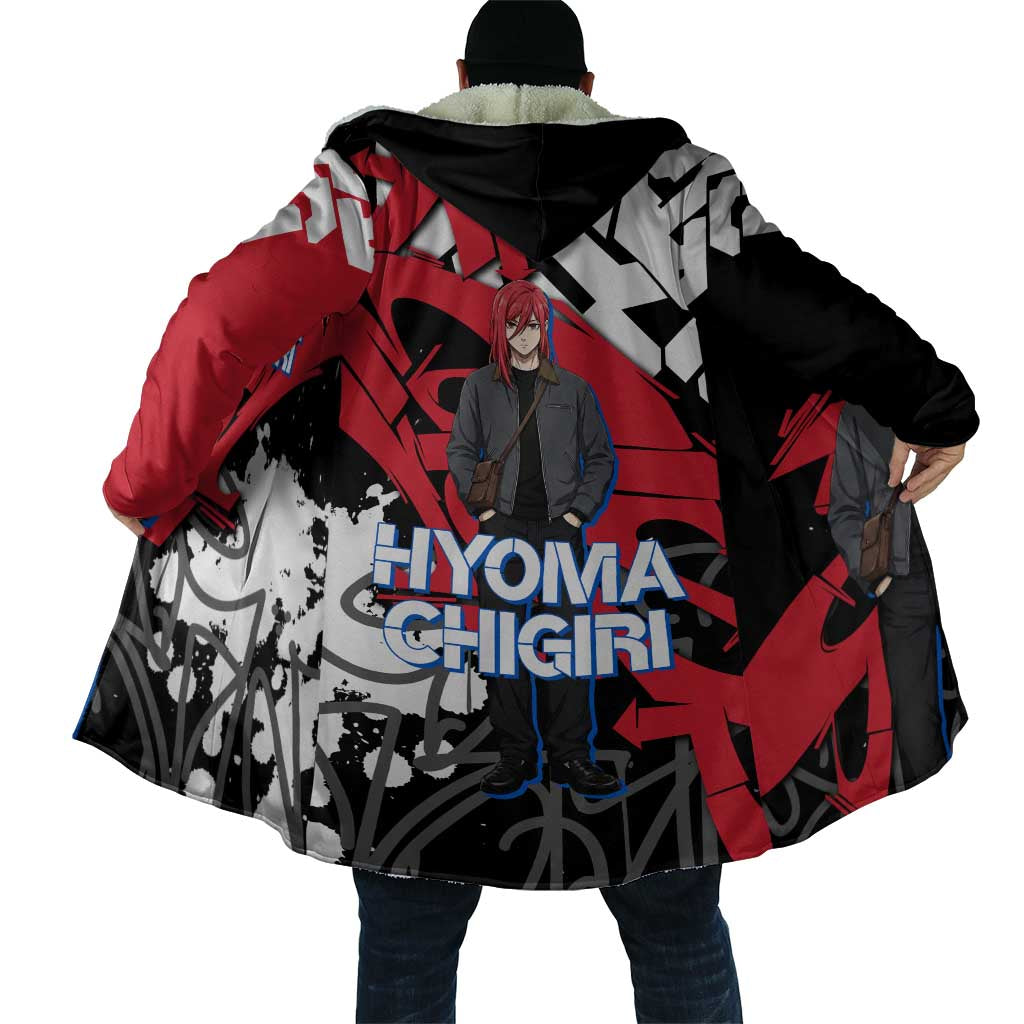 Hyoma Chigiri Blue Lock Cloak Urban Graffiti Street Art Style