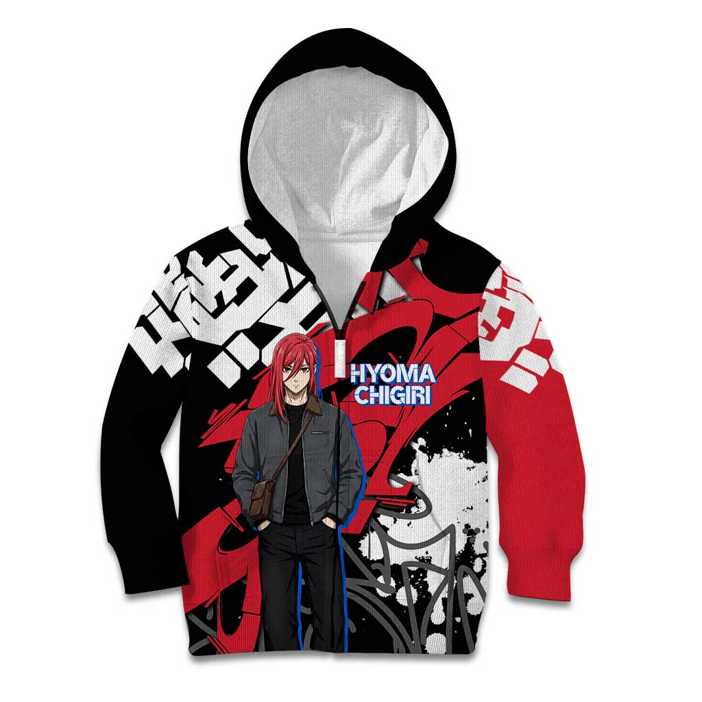Hyoma Chigiri Blue Lock Kid Hoodie Urban Graffiti Street Art Style
