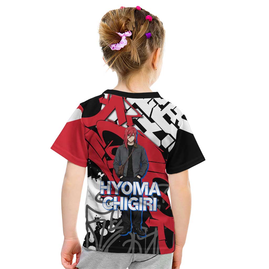 Hyoma Chigiri Blue Lock Kid T Shirt Urban Graffiti Street Art Style