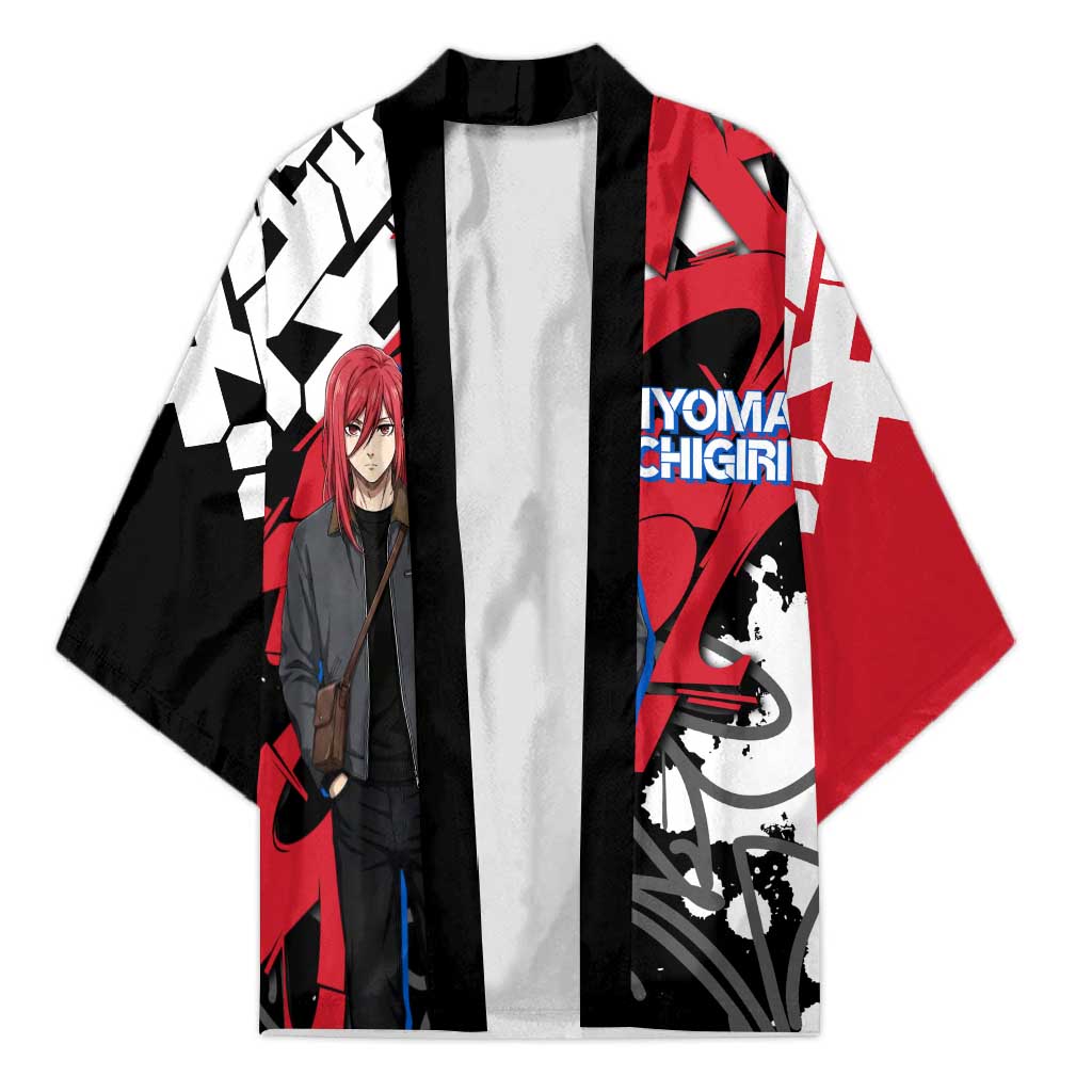 Hyoma Chigiri Blue Lock Kimono Urban Graffiti Street Art Style