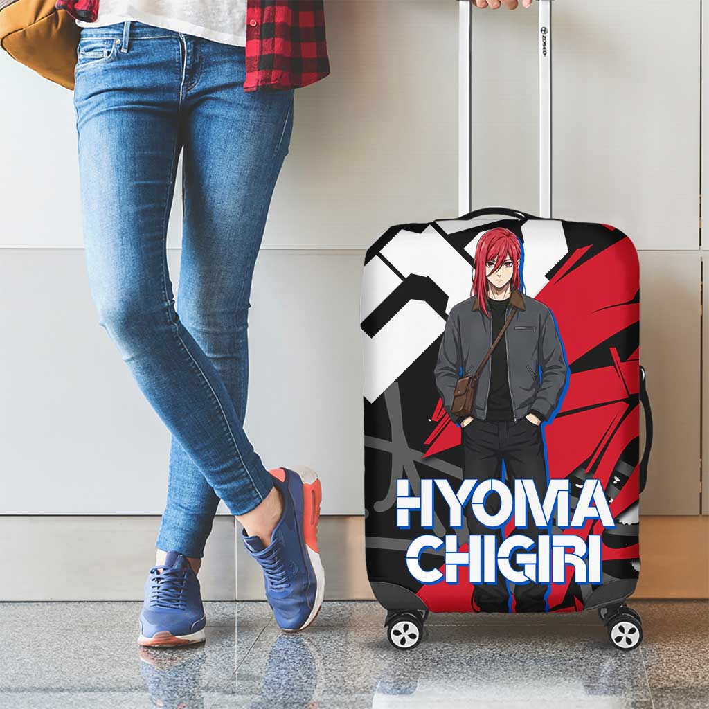 Hyoma Chigiri Blue Lock Luggage Cover Urban Graffiti Street Art Style