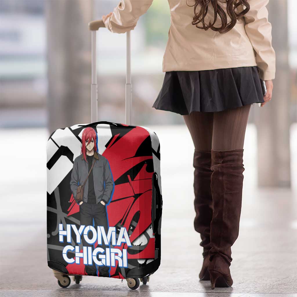 Hyoma Chigiri Blue Lock Luggage Cover Urban Graffiti Street Art Style