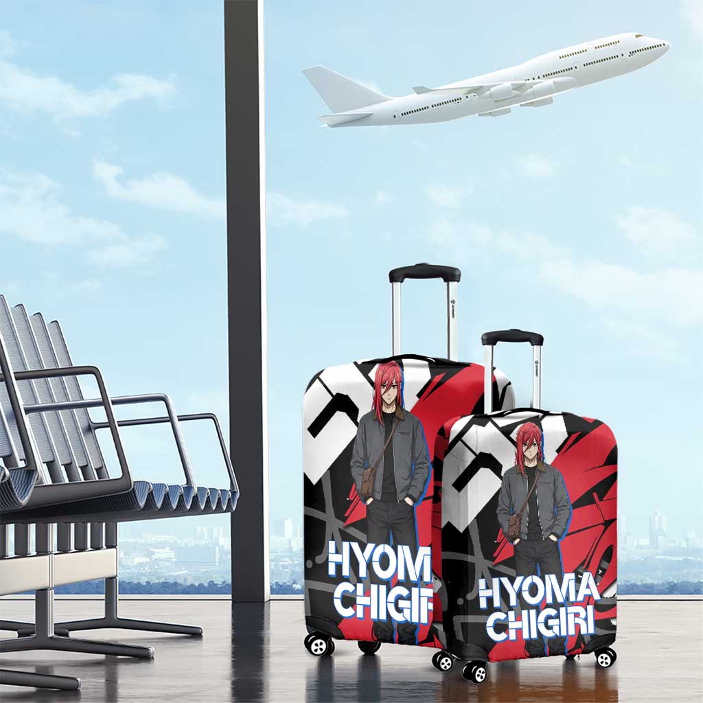 Hyoma Chigiri Blue Lock Luggage Cover Urban Graffiti Street Art Style