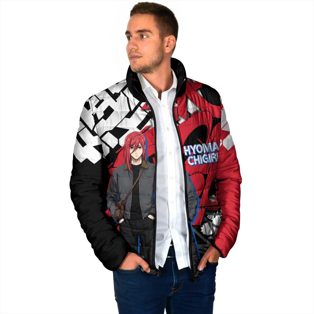 Hyoma Chigiri Blue Lock Padded Jacket Urban Graffiti Street Art Style