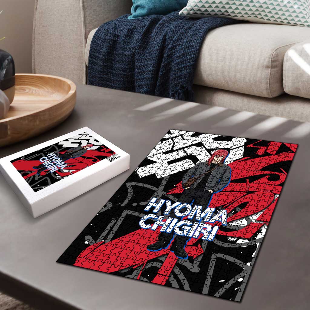 Hyoma Chigiri Blue Lock Puzzle Urban Graffiti Street Art Style