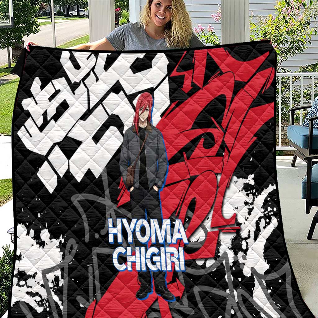 Hyoma Chigiri Blue Lock Quilt Urban Graffiti Street Art Style