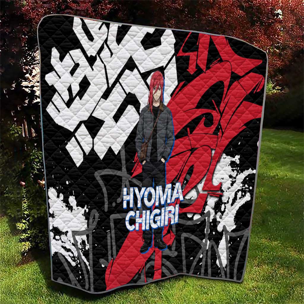 Hyoma Chigiri Blue Lock Quilt Urban Graffiti Street Art Style